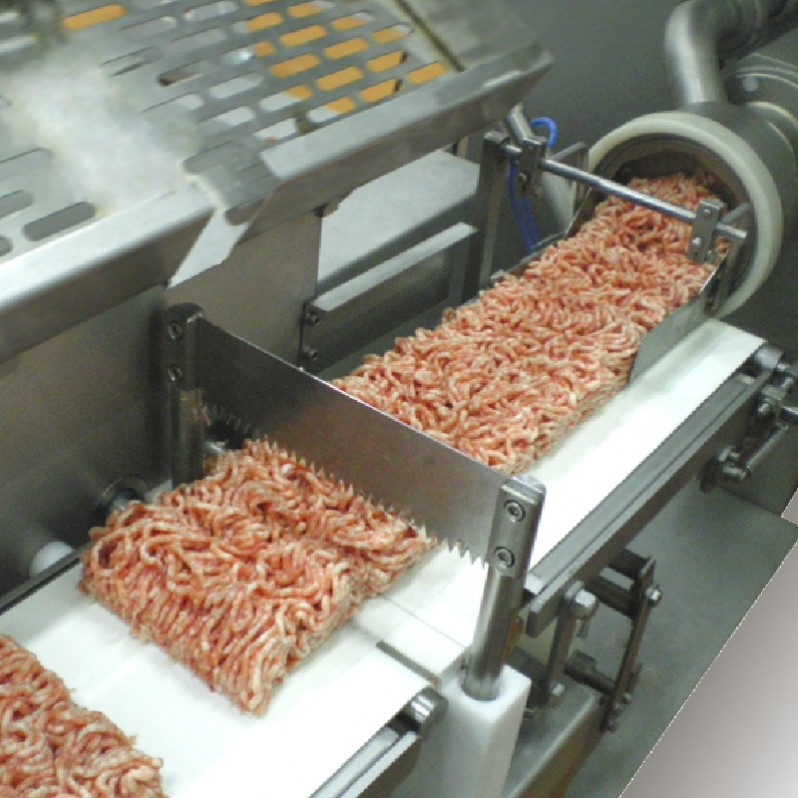 Minced meat portioning